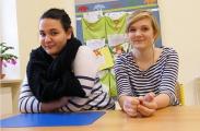 Friederike Natho (Klasse 9a) und Luisa Hauser (Klasse 9b)