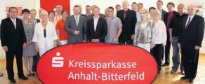 Insgesamt haben 27 Vereine und Institutionen eine Zuwendung von der Kreissparkasse Anhalt-Bitterfeld bekommen. Einige Vertreter waren zur Übergabe nicht anwesend oder haben die Spende bereits erhalten.