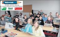 Die Klasse 8R3 ist bei der Aktion "SchmaZ 2010" dabei.
