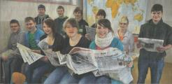 Zur Klasse 8e gehören: Marie Dolch, Anna-Lena Eichel, Marike Germann, Nicole Kömling, Anna Mischke, Maja Schumann, Liesa Schwarzlose, Vivian Sarah Swierczek, Tobias Alex, Hannes Kaiser, Maximilian Knape, Lukas Ohsowski, Felix Scheffel, Tim Schmidtke, Dennis Senst.