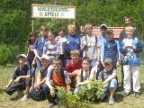 Die Klasse 6b am Spitzberg