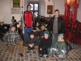 Sch&uuml;ler im Motorradmuseum Zschopau am 26.01.2013