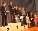 Sch&uuml;ler wurden auch f&uuml;r ihre sportlichen Leistungen geehrt.