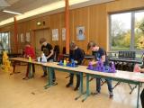   Geschwindigkeit und Geschick sind beim Sport Stacking wichtig.