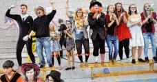 Stimmung pur herrschte in der Turnhalle der Zerbster Ganztagsschule.