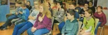 Gespannt lauschten die Fünftklässler der Ciervisti-Schule.