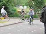 Die Integrationsklasse der Ciervisti-Schule besuchte gestern den Verkehrsübungsplatz der Zerbster Gebietsverkehrswacht.