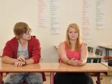 Anne-Maria Streit (15) und Noah Brünner (16) aus der Ciervisti-Schule haben schon einige Schülerpraktika und Ferienjobs ausprobiert.