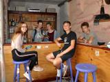Im Rahmen eines Projektes begeben sich Sch&uuml;ler auf eine Reise in die 20er Jahre: Charlotte Lewald, John Stephan, Cassandra Sanowski, Leon Herrmann und Ian Kirchner (von links).