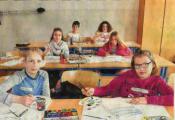 Im Kreativ-T&ouml;ne-Musik-Workshop (Gestalten nach Musik) entstanden diese Zeichnungen.
