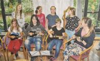 Die Sch&uuml;lerinnen zeigten ihr musikalisches K&ouml;nnen.