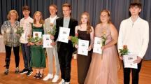 Die Besten aus Ciervisti: Leon Mankewitz, Vanessa Hemmerling, Lennard van Leusen, Adam Fromm, Mara Kahlo, Fiona Heinze und André Franke (1,3 bis 1,5).