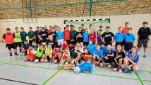 Sch&uuml;ler der Sekundarschule Ciervisti, des Gymnasiums Francisceum, der Schule Am Heidetor und der St&ouml;tzner-Schule G&uuml;tergl&uuml;ck kamen zusammen, um gemeinsam Fu&szlig;ball zu spielen.
