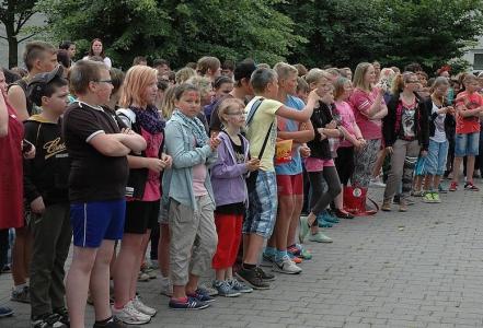 Letzter Schultag der 10. Klasse 2014